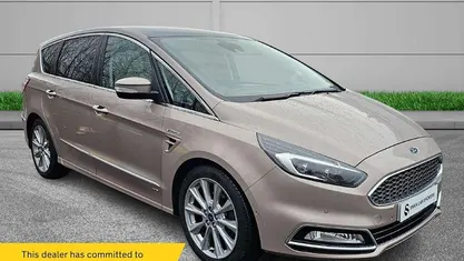 Brown Used 2017 Ford S-MAX Vignale MPV | £11,480 (Fair price)
