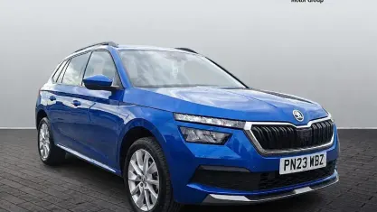 Used Skoda Kamiq SE Drive 110 HP (80 kW) 2023 Blue SUV