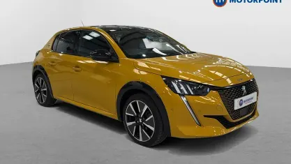 Used Peugeot e-208 GTi 100 kW (136 HP) 2022 Yellow Hatchback