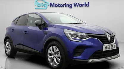 Used Renault Captur Iconic 91 HP (66 kW) 2021 Blue SUV