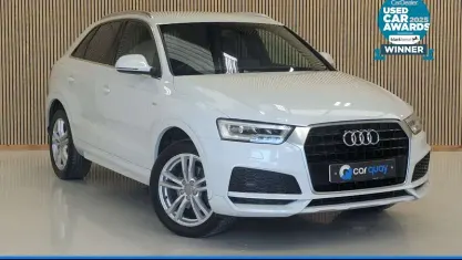 Used Audi Q3 S-Line 150 HP (110 kW) 2018 White SUV