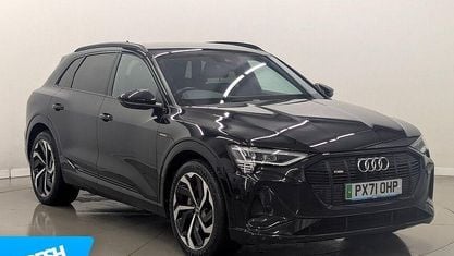 Usado Audi e-tron Black Edition 300 kW (408 CV) 2022 Negro SUV