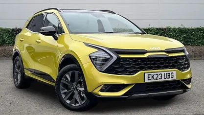 Used Kia Sportage GT-Line S 230 HP (169 kW) 2023 Yellow SUV