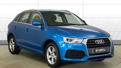 Used Audi Q3 Sport 150 HP (110 kW) 2018 Blue SUV