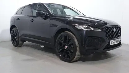Black Used 2021 Jaguar F-Pace R-Dynamic SUV | £27,600 (Fair price)