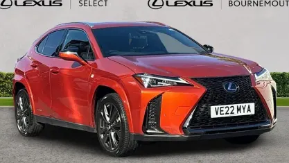 Used Lexus UX Sport Line 184 HP (135 kW) 2022 Orange SUV