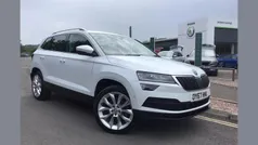 White Used 2017 Skoda Karoq SUV | £16,795 (Fair price)