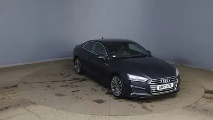 Used Audi A5 S-Line 190 HP (139 kW) 2017 Blue Coupe