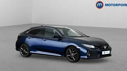 Used Honda Civic SR 120 HP (88 kW) 2020 Blue Hatchback