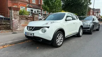 Used Nissan Juke Acenta Premium 117 HP (86 kW) 2012 White SUV