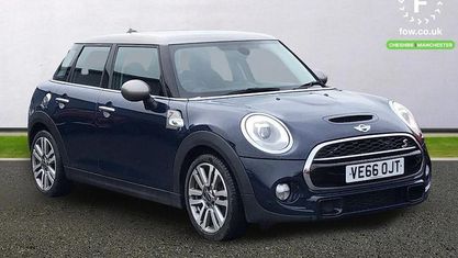 Begagnad Mini Cooper S Chili 170 HK (125 kW) 2016 Blå Halvkombi