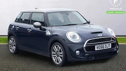 Begagnad Mini Cooper S Chili 170 HK (125 kW) 2016 Blå Halvkombi