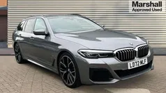 Grey Used 2022 BMW 520 M Sport Estate | £28,231 (Fair price)