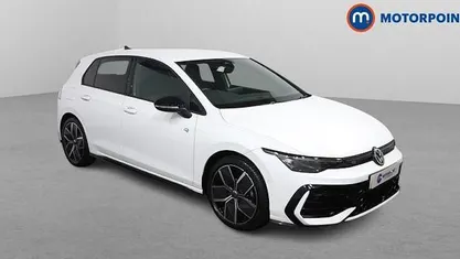 Used VW Golf VIII Black Edition 150 HP (110 kW) 2025 White Hatchback