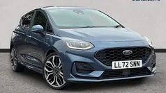 Blue Used 2021 Ford Fiesta ST-Line X Hatchback | £12,953 (Fair price)