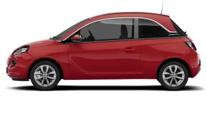 Used Vauxhall Adam S 70 HP (51 kW) 2018 Red Hatchback
