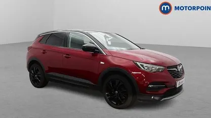 Used Vauxhall Grandland X Sport 131 HP (96 kW) 2018 Red SUV