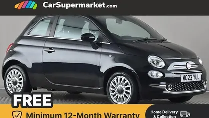Used Fiat 500 69 HP (50 kW) 2023 Black Hatchback
