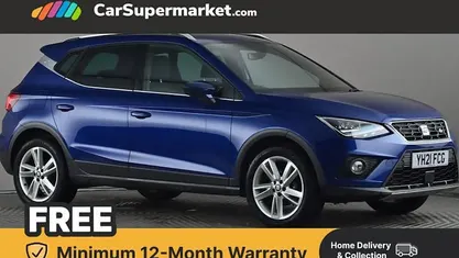 Used Seat Arona FR 110 HP (80 kW) 2021 Blue SUV