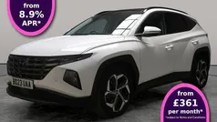 White Used 2023 Hyundai Tucson Ultimate SUV | £24,913 (Fair price)