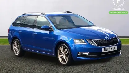 Usado Skoda Octavia SE L 150 CV (110 kW) 2019 Azul Familiar