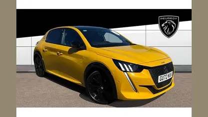 Usado Peugeot 208 Premium 131 HP (96 kW) 2022 Amarelo Citadino