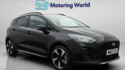 Used Ford Fiesta Active 101 HP (74 kW) 2022 Black Hatchback