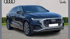 Black Used 2021 Audi Q8 S-Line SUV | £39,900 (Fair price)