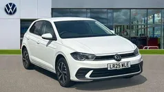 Pure white Used 2025 VW Polo Match Hatchback | £19,716 (Fair price)