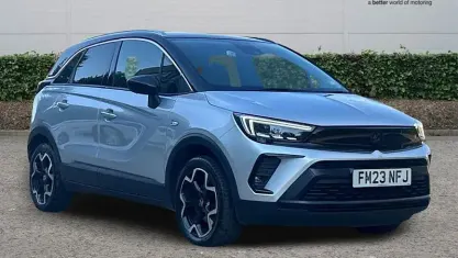 Used Vauxhall Crossland Ultimate 110 HP (80 kW) 2023 Silver SUV