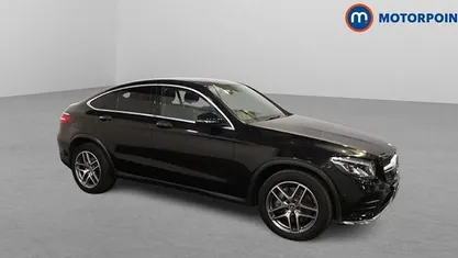 Used Mercedes GLC220 AMG Line Premium 170 HP (125 kW) 2019 Black Coupe