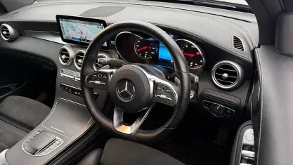 Used Mercedes GLC220 AMG line 194 HP (142 kW) 2020 Black SUV