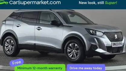 Begagnad Peugeot 2008 Active+ 101 HK (74 kW) 2023 Grå SUV