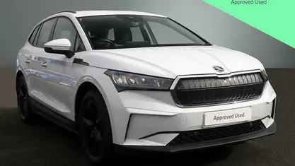 Used Skoda Enyaq iV ecoSuite 131 kW (179 HP) 2022 White SUV