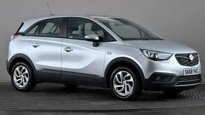 Used Vauxhall Crossland X 82 HP (60 kW) 2018 Silver SUV