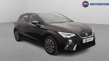 Begagnad Seat Ibiza XCELLENCE 116 HK (85 kW) 2019 Svart Halvkombi