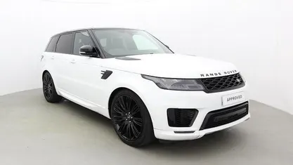 Used Land Rover Range Rover Sport HSE Dynamic 300 HP (220 kW) 2021 White SUV