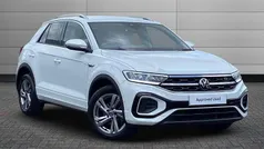 White Used 2022 VW T-Roc R-line SUV | £22,995 (Fair price)