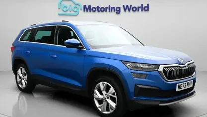 Used Skoda Kodiaq SE L Executive 150 HP (110 kW) 2024 Blue SUV