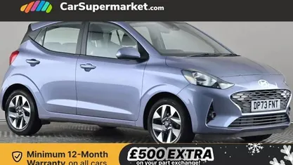 Blue Used 2024 Hyundai i10 Advanced Hatchback | £12,197 (Fair price)