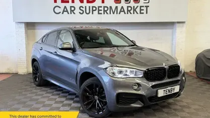 Used BMW X6 M Sport 258 HP (189 kW) 2018 Grey SUV