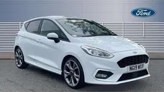 White Used 2019 Ford Fiesta ST-Line Hatchback | £10,880 (Fair price)