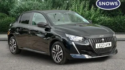 Used Peugeot 208 Active+ 102 HP (75 kW) 2023 Black Hatchback