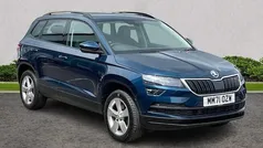 Blue Used 2022 Skoda Karoq SE SUV | £16,961 (Fair price)