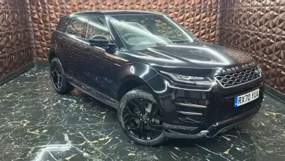 Used Land Rover Range Rover evoque R-Dynamic 182 HP (133 kW) 2020 Black SUV