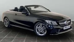 Black Used 2019 Mercedes C220 AMG Line Premium Cabriolet | £19,295 (Good price)