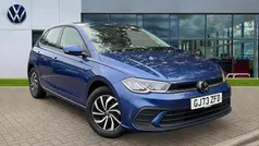 Blue Used 2023 VW Polo Life Hatchback | £15,974 (Fair price)