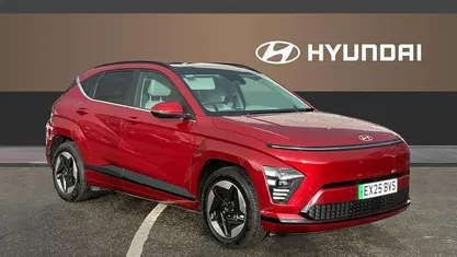 Red Used 2025 Hyundai Kona Ultimate SUV | £26,619 (Fair price)