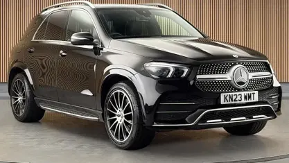 Used Mercedes GLE400 AMG line 330 HP (242 kW) 2022 Obsidian black SUV