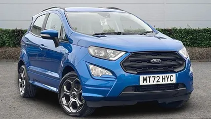 Blue Used 2022 Ford Ecosport ST-Line SUV | £12,885 (Fair price)